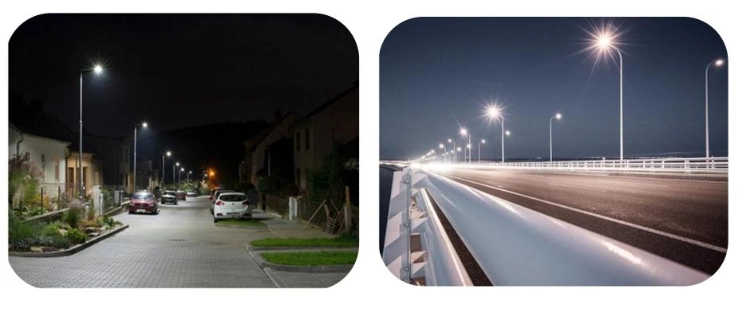 Smart LED Street Light 50W 60W 70W 100W 120W 150W 200W 240W 300W Zigbee System with Wireless Iot Solution