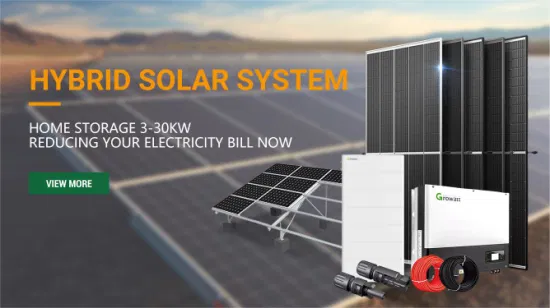 Énergie domestique sur et hors réseau Panneau solaire Accueil Système d'alimentation de stockage Prix 5kw 8kw 10kw 12kw 15kw 20kw 30kw Growatt Deye EU Batterie complète Système solaire hybride